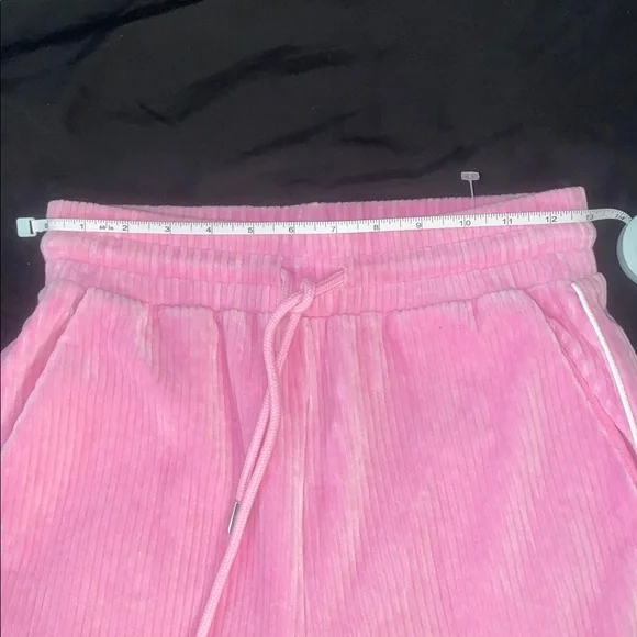 MAJE X Sailor Moon Pally Corduroy Wide Leg Pants In Roses - Picture 7 of 16